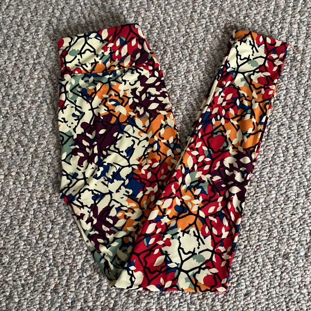 LuLaRoe Printed Leggings (new without tags)